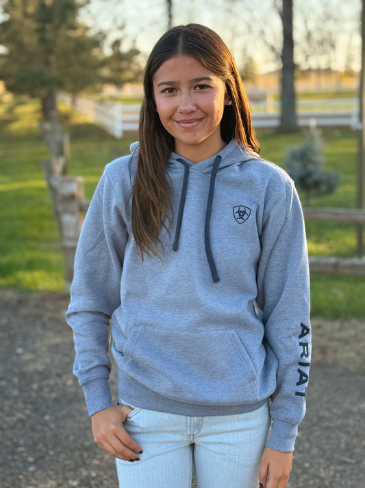 Ariat - Logo Hoodie - Vintage Indigo