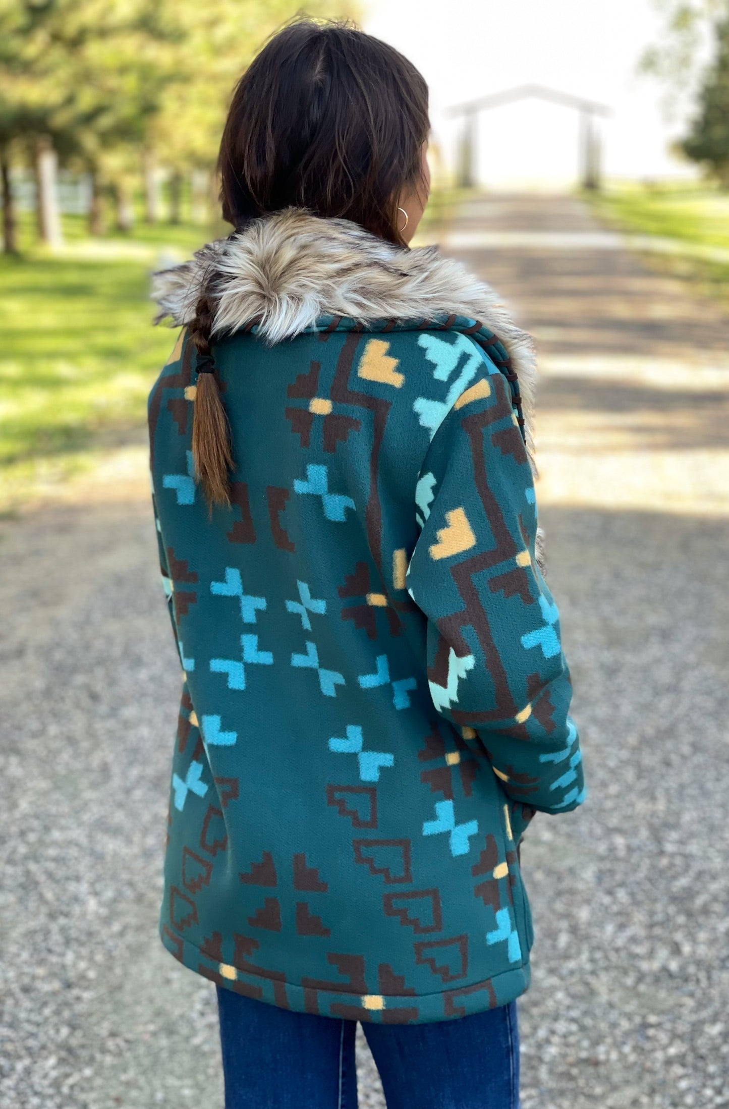 Tasha Polizzi Peacock Jullian Jacket