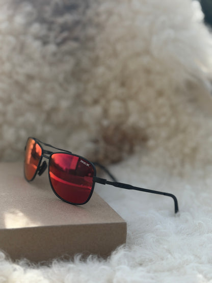 Bex- Draeklyn OTG Black Brown/Red Display (OPEN BOX- SOLD AS IS- FINAL SALE)