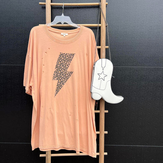 Lightning T-Shirt Dress