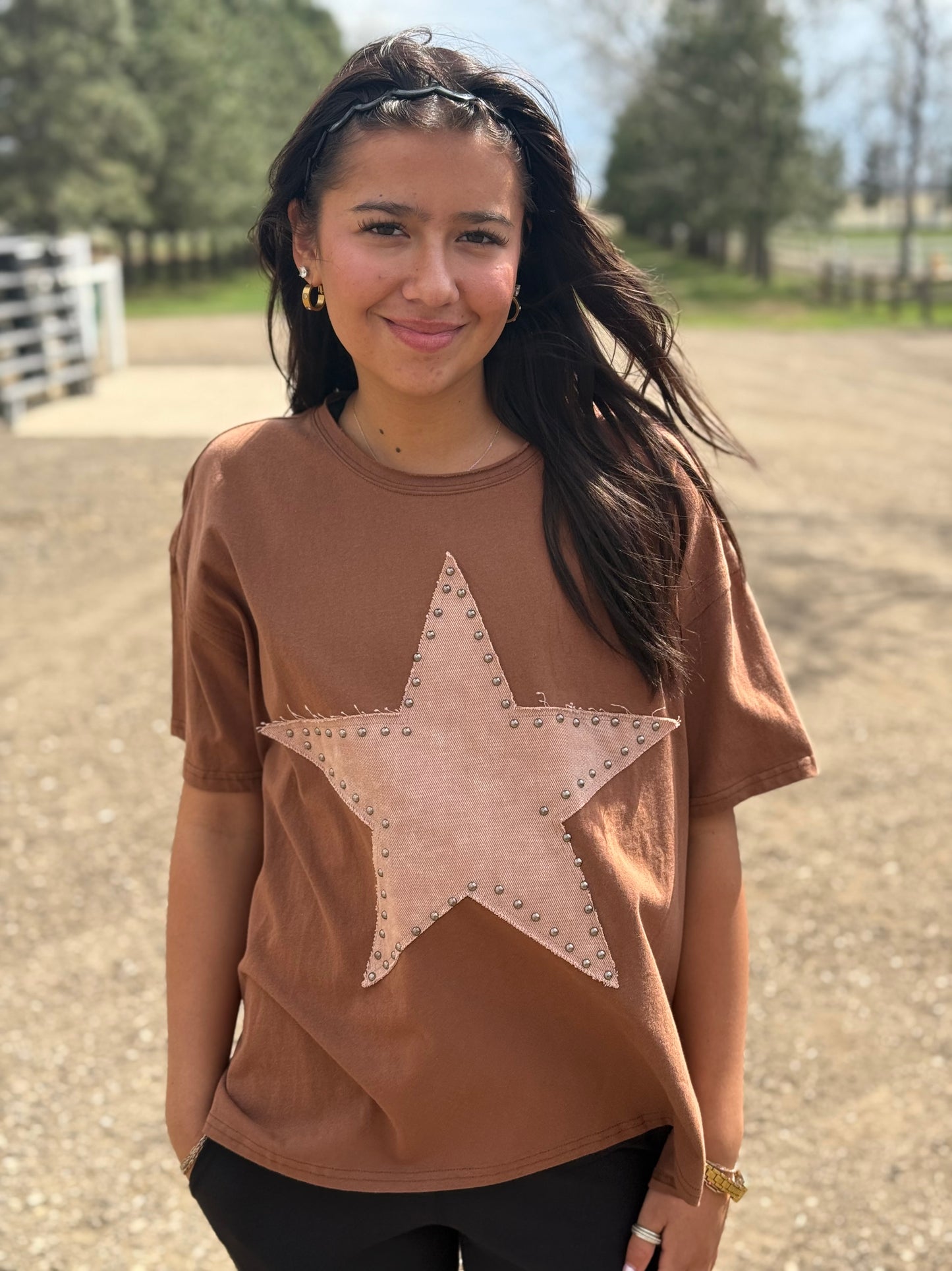The Star Top - Brown