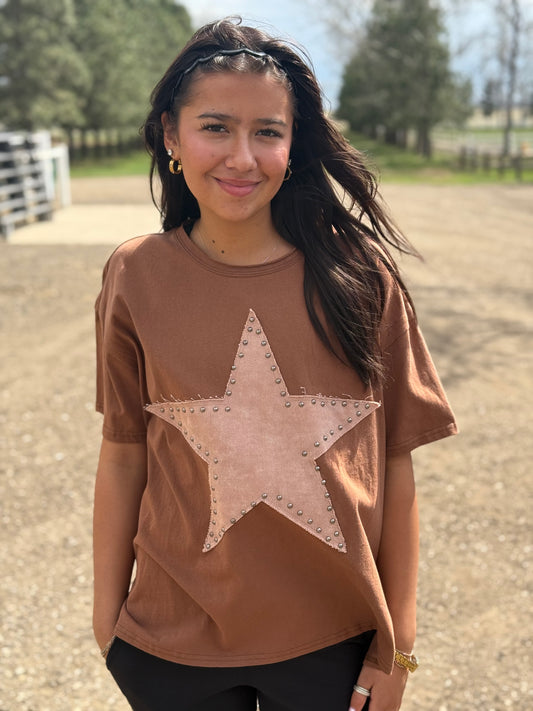 The Star Top - Brown