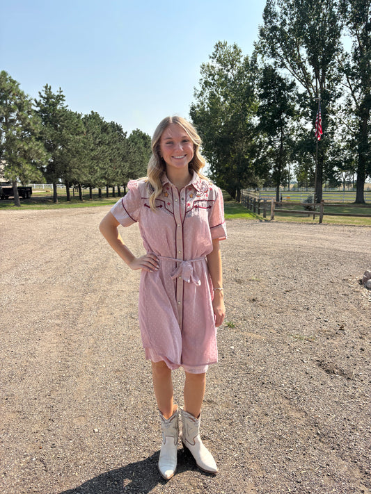 Double D Ranch - Rodeo Rose Dress