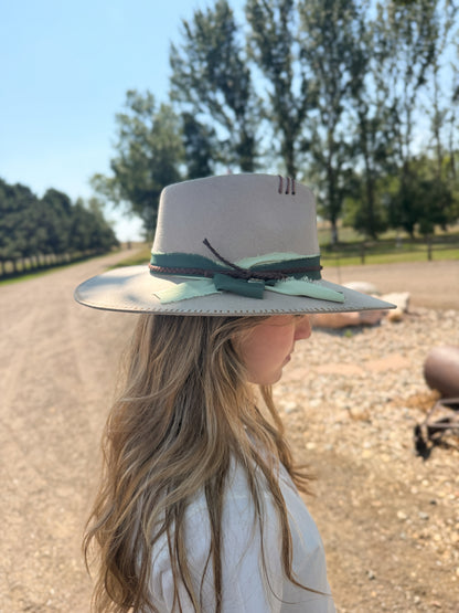 Charlie 1 Horse - Branded Hat Decorated - Mushroom