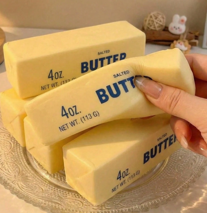 Butter Squishy Toy Anti-Stress Butter Stick Soft Squeezable: A-Type