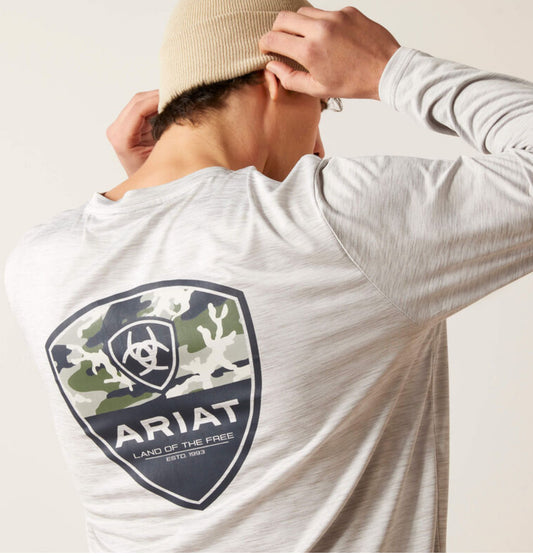 Ariat - Men’s Charger Camo Corps Shirt