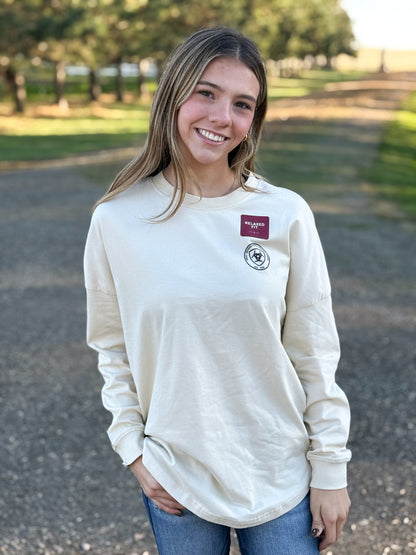 Ariat - Womens True West Long sleeve - Summer Sand