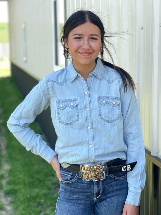 Ariat - Women’s Blues Snap Denim Shirt