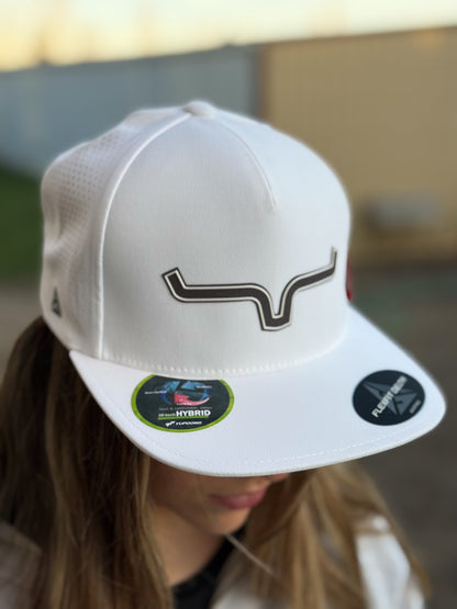 Kimes Ranch - Hard Pressed Cap - White