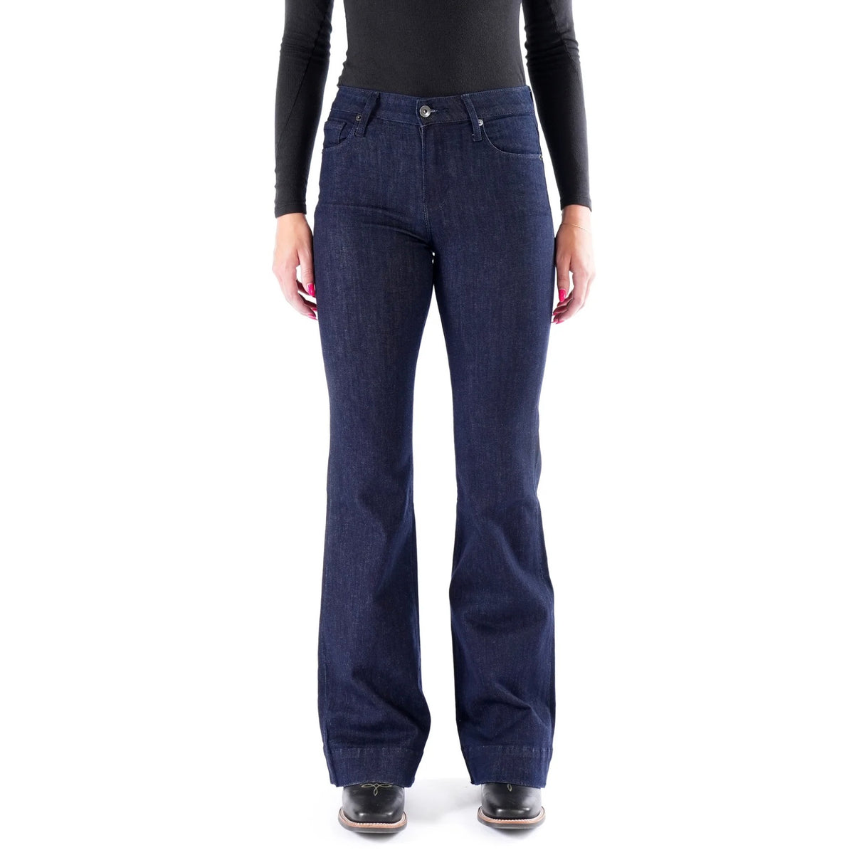 HAALA - Bella Trouser - Midnight: Navy Stitch