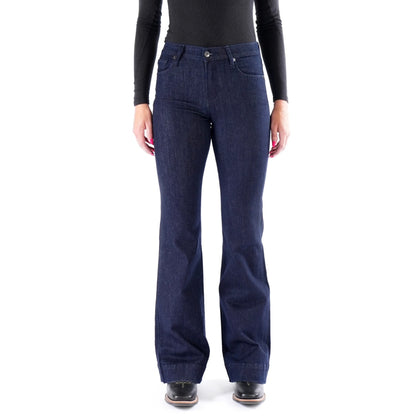 HAALA - Bella Trouser - Midnight: Navy Stitch