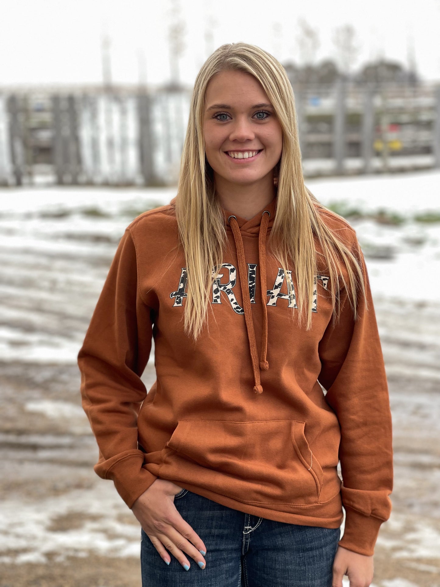 Ariat - Cow Hoodie