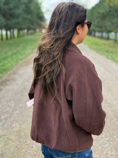 The Espresso Fleece Jacket