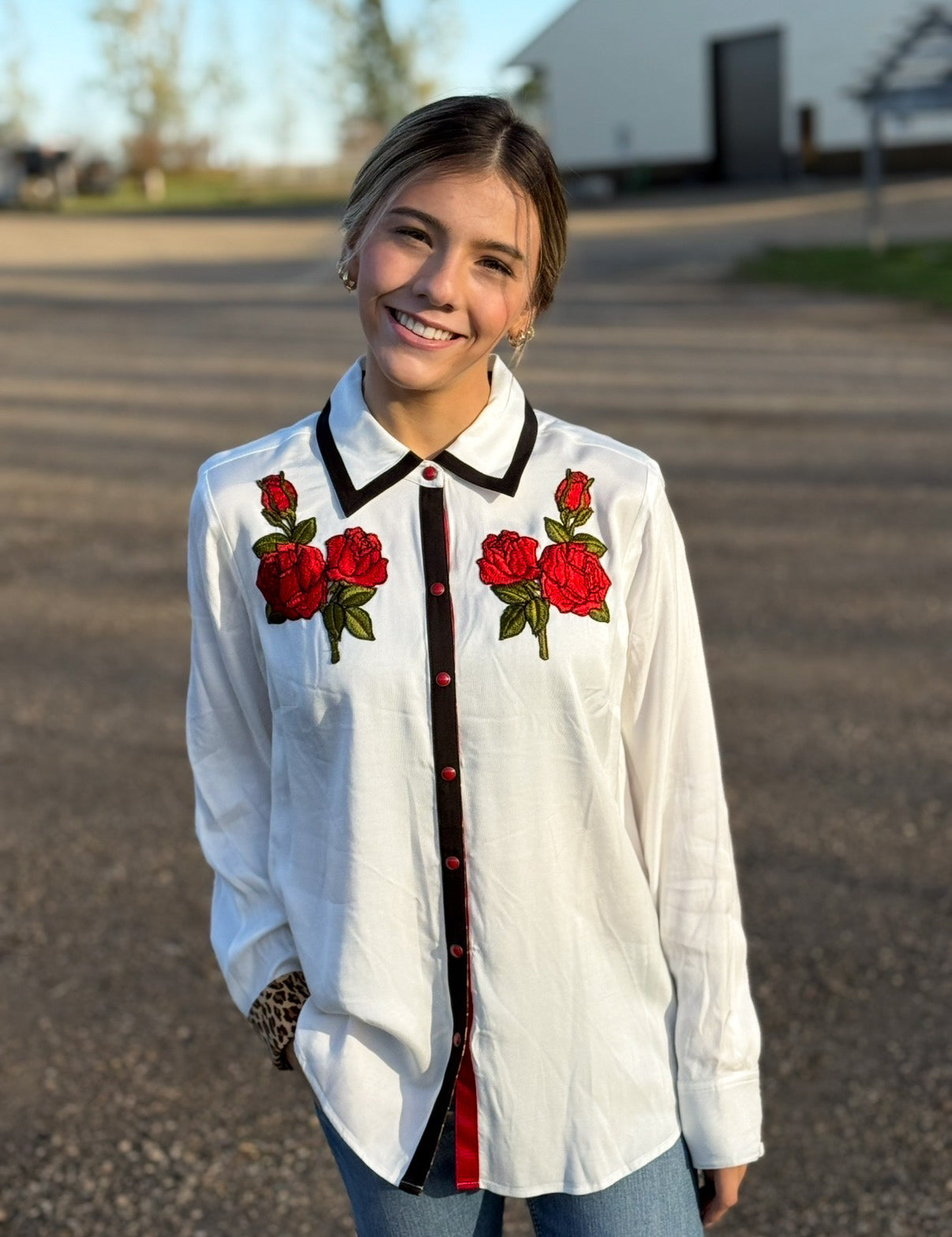 Ariat - Womens Rose Rodeo Quincy - White