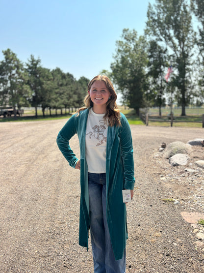 Tasha Polizzi - Turquoise Tate Duster