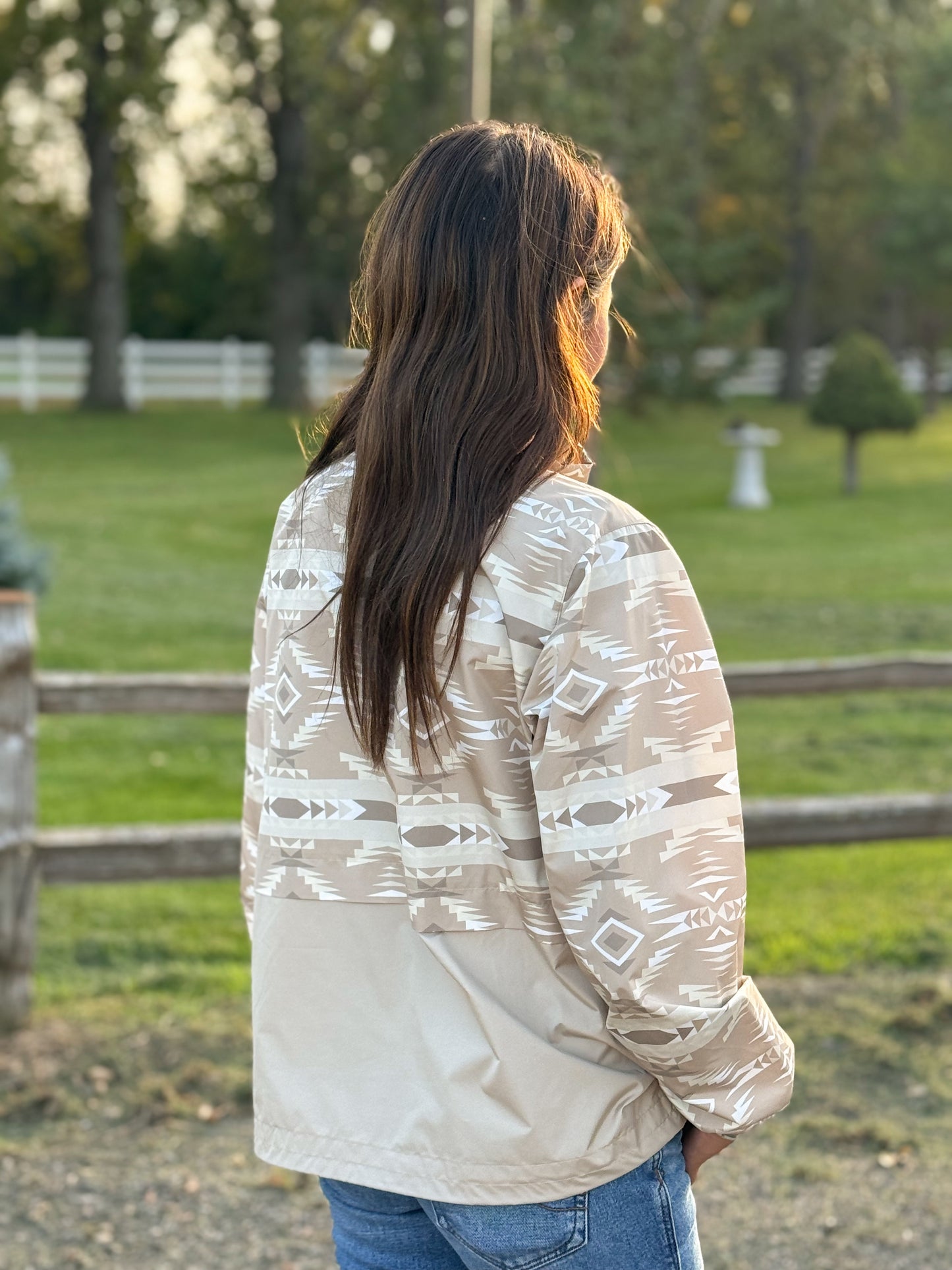 Ariat - Womens Whisper Pullover Jacket - White Pepper