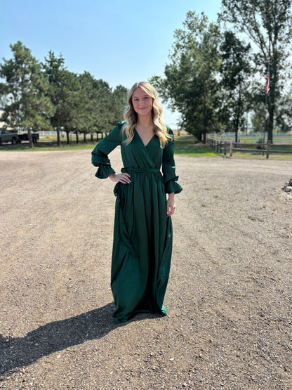 The Houston Dress - Green