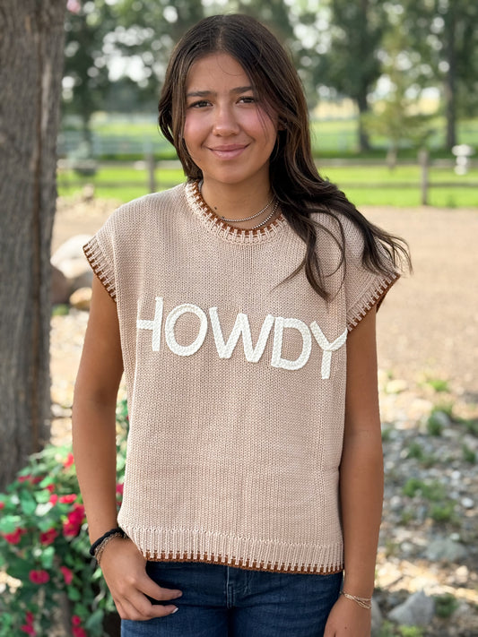 The Howdy Stitch Top