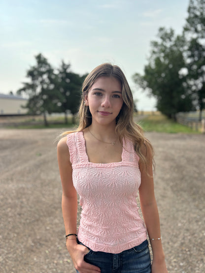 Floral Tank (Pink)