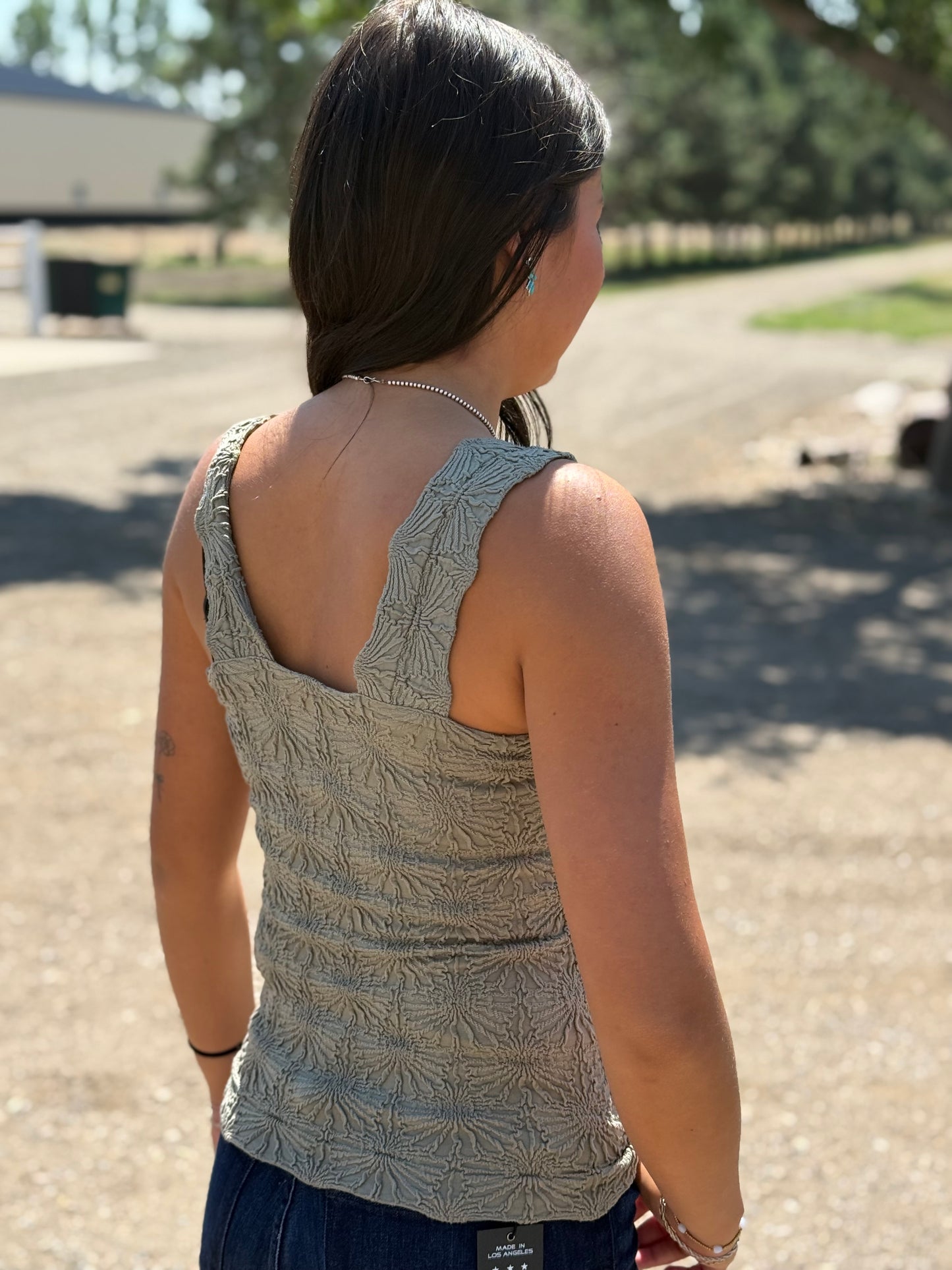 The Dupe Tank - Olive Green