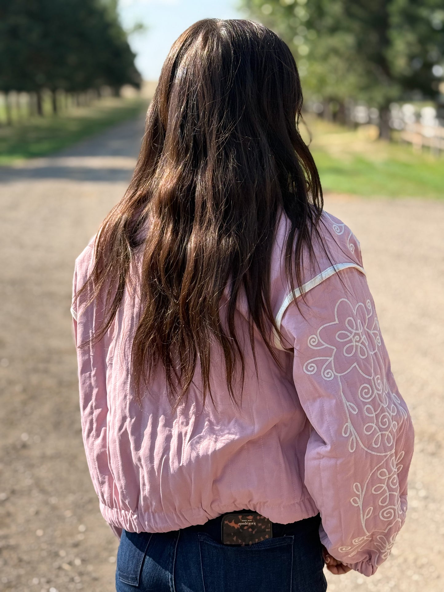 Pink Flower Jacket