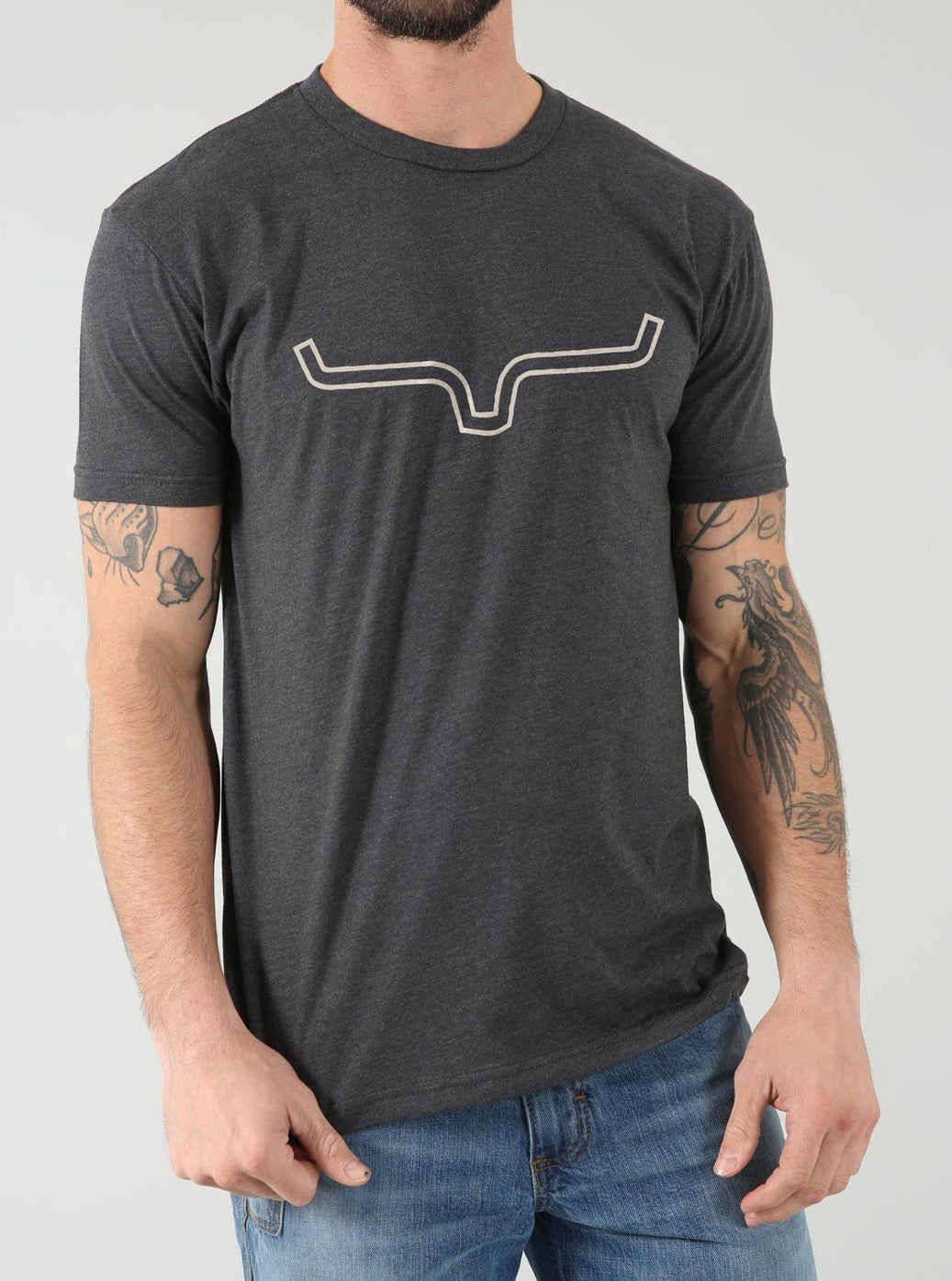 Kimes Ranch Men’s Outlier Tee - Charcoal