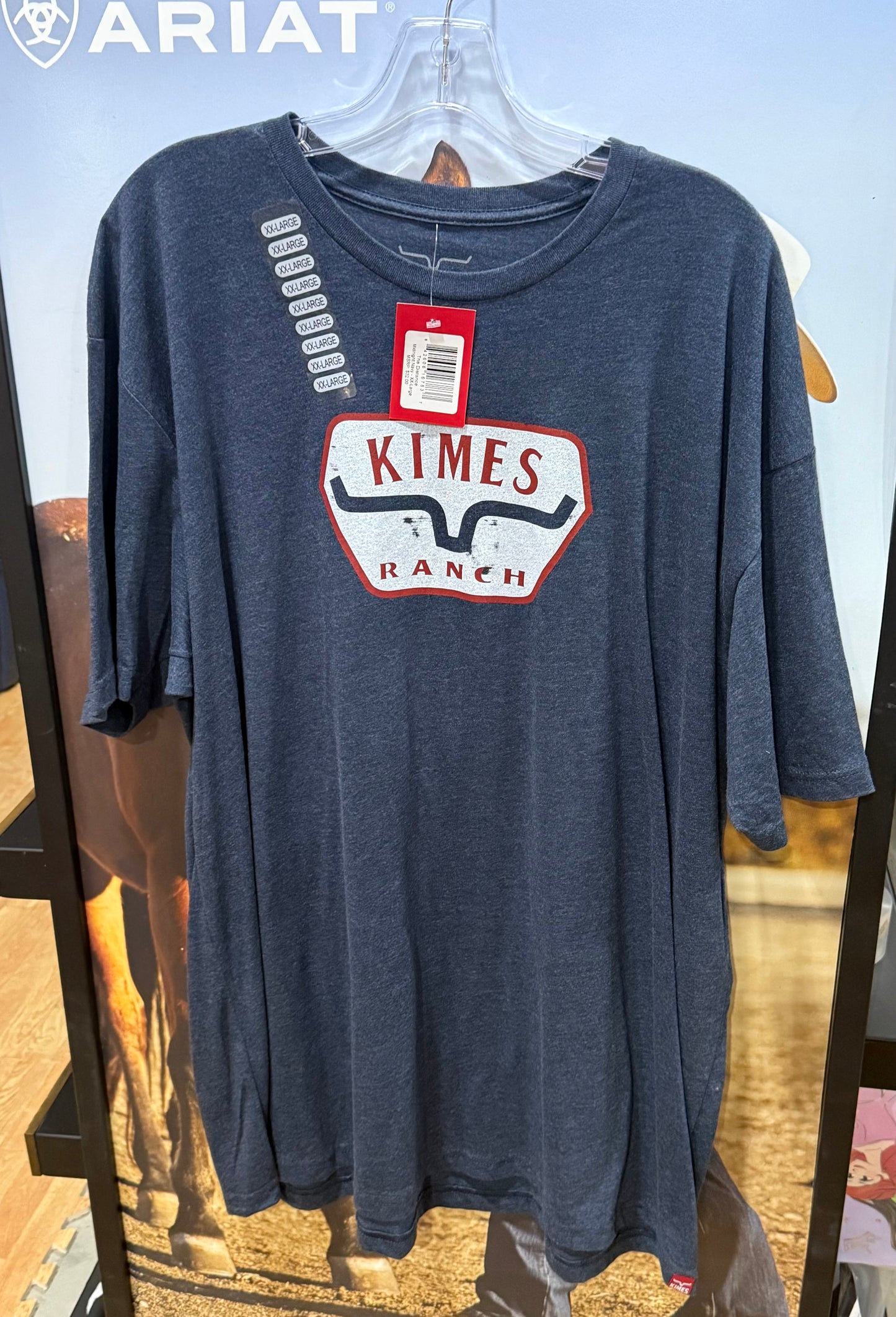 Kimes Ranch Men’s The Distance Tee - Midnight Navy