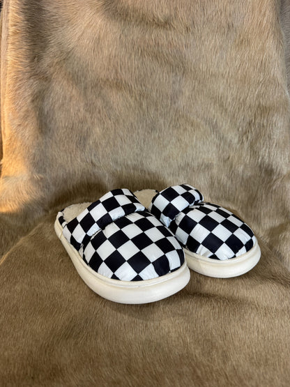 The Checkered Slippers