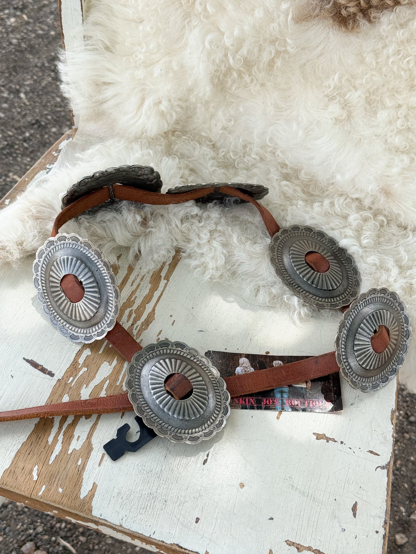 Concho Belt by Double J Saddlery