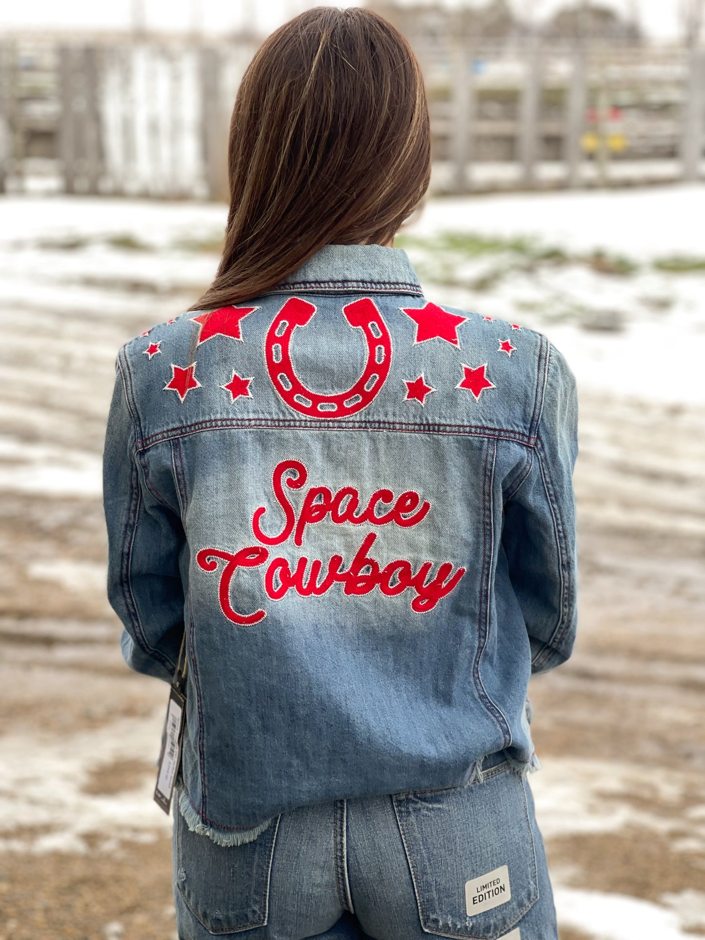 Double D Ranch - Space Cowboy Denim Jacket