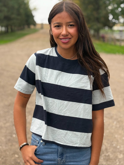 The Rugby Stripe Tee
