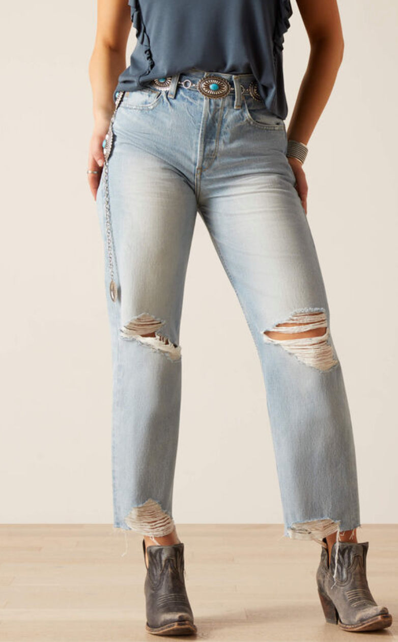 Ariat - Tomboy Straight Light - Ultra High Rise