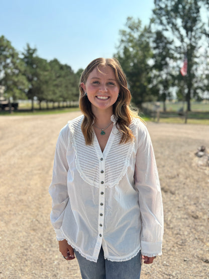 Tasha Polizzi - Zane Shirt White