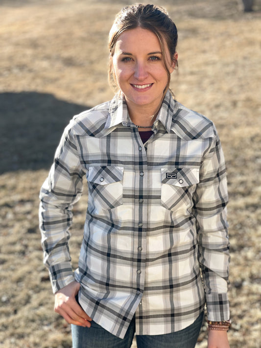 Kimes Ranch - Women’s Matadora Plaid Top