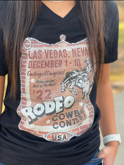 The Vegas Rodeo Cowboy Contest 2022 Tee