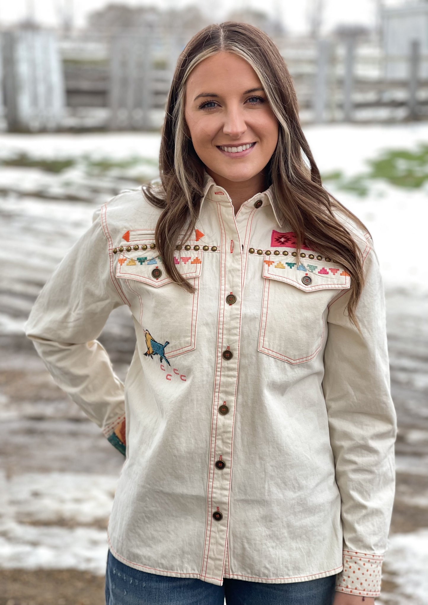 Double D Ranch - Horse Shirt Jacket