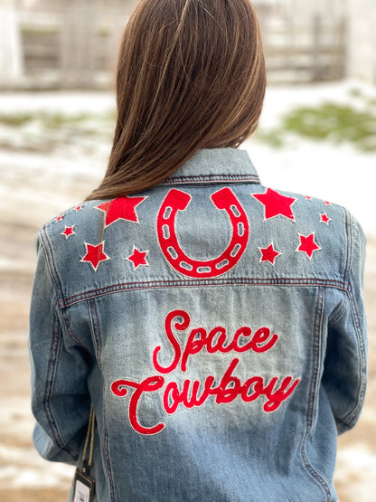 Double D Ranch - Space Cowboy Denim Jacket