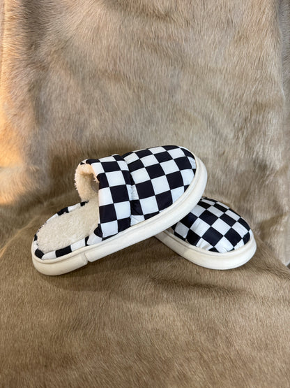 The Checkered Slippers