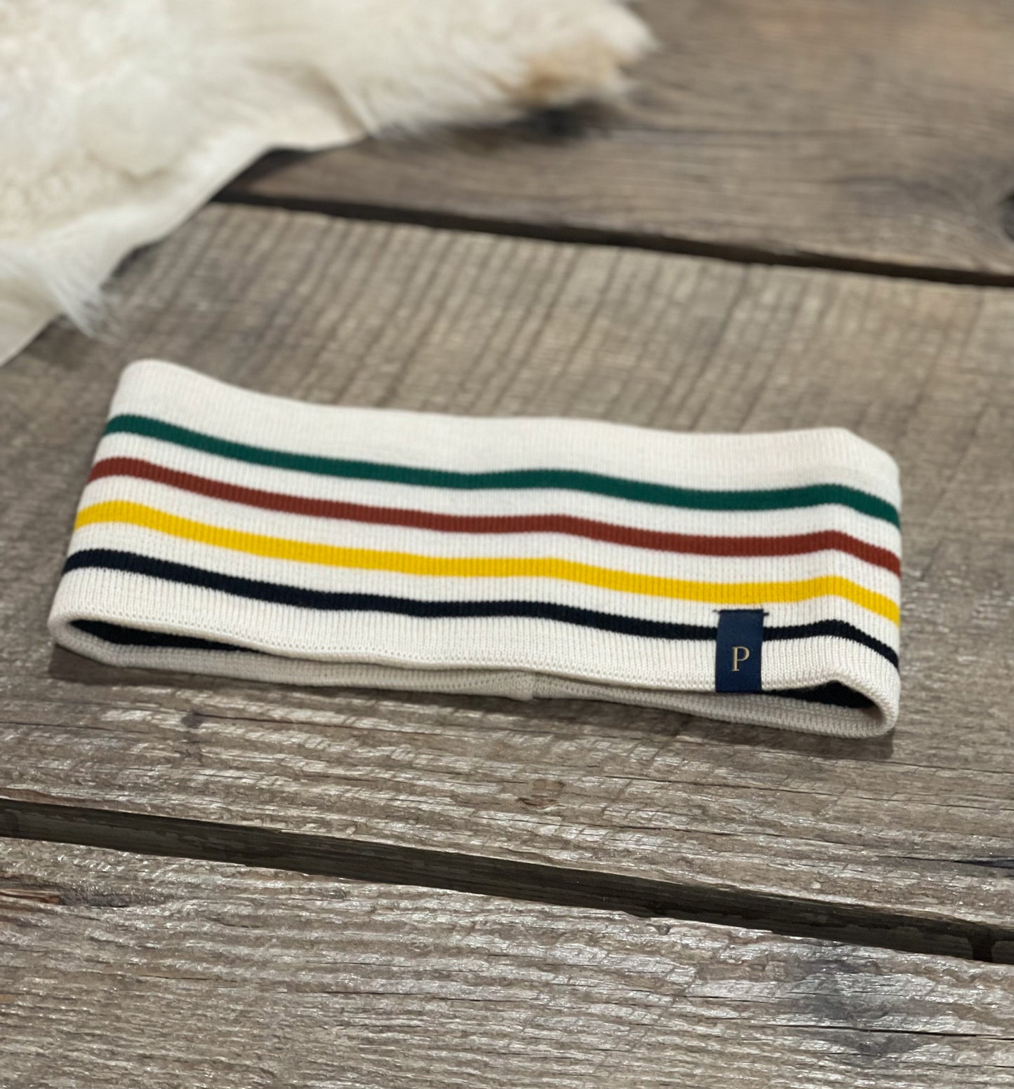 Pendleton Fleece Lined Headband (FALL 24)- Glacier (#5)