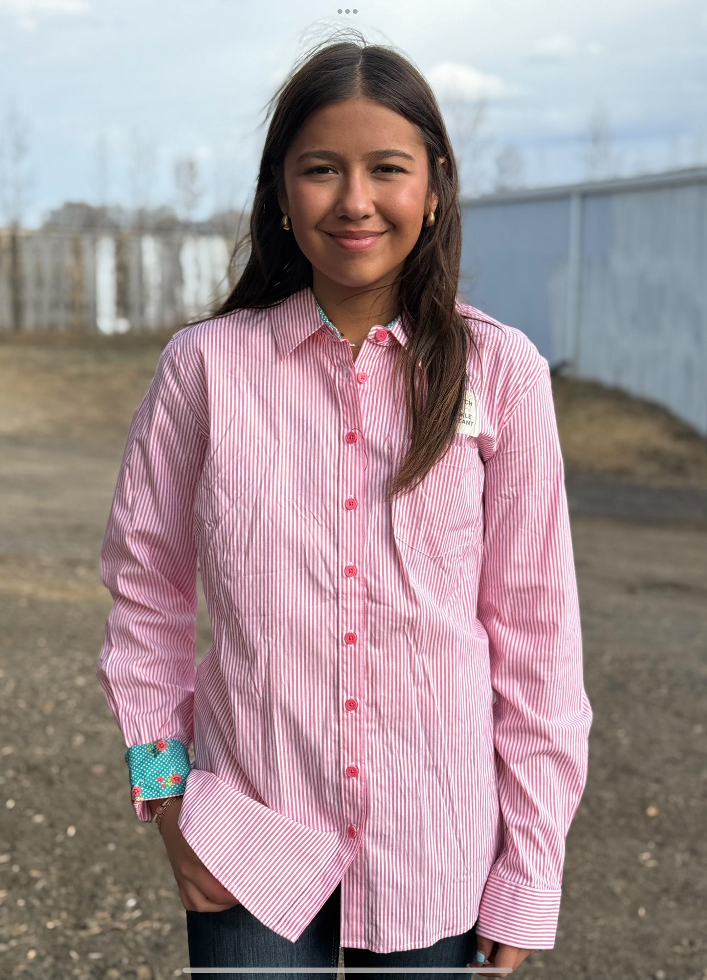 Ariat - WR Kirby Shirt - Camella Rose Stripe