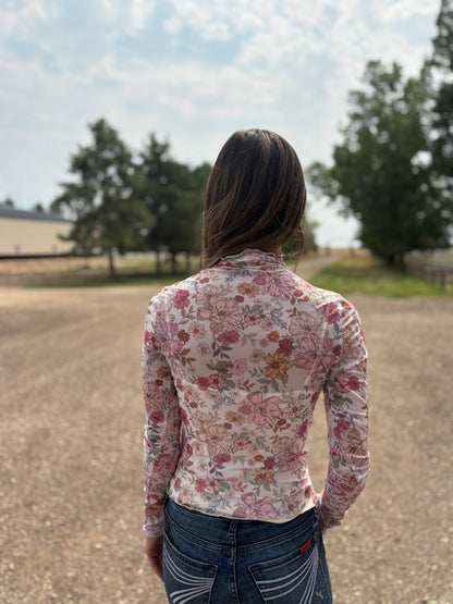 The Floral Josie Mesh