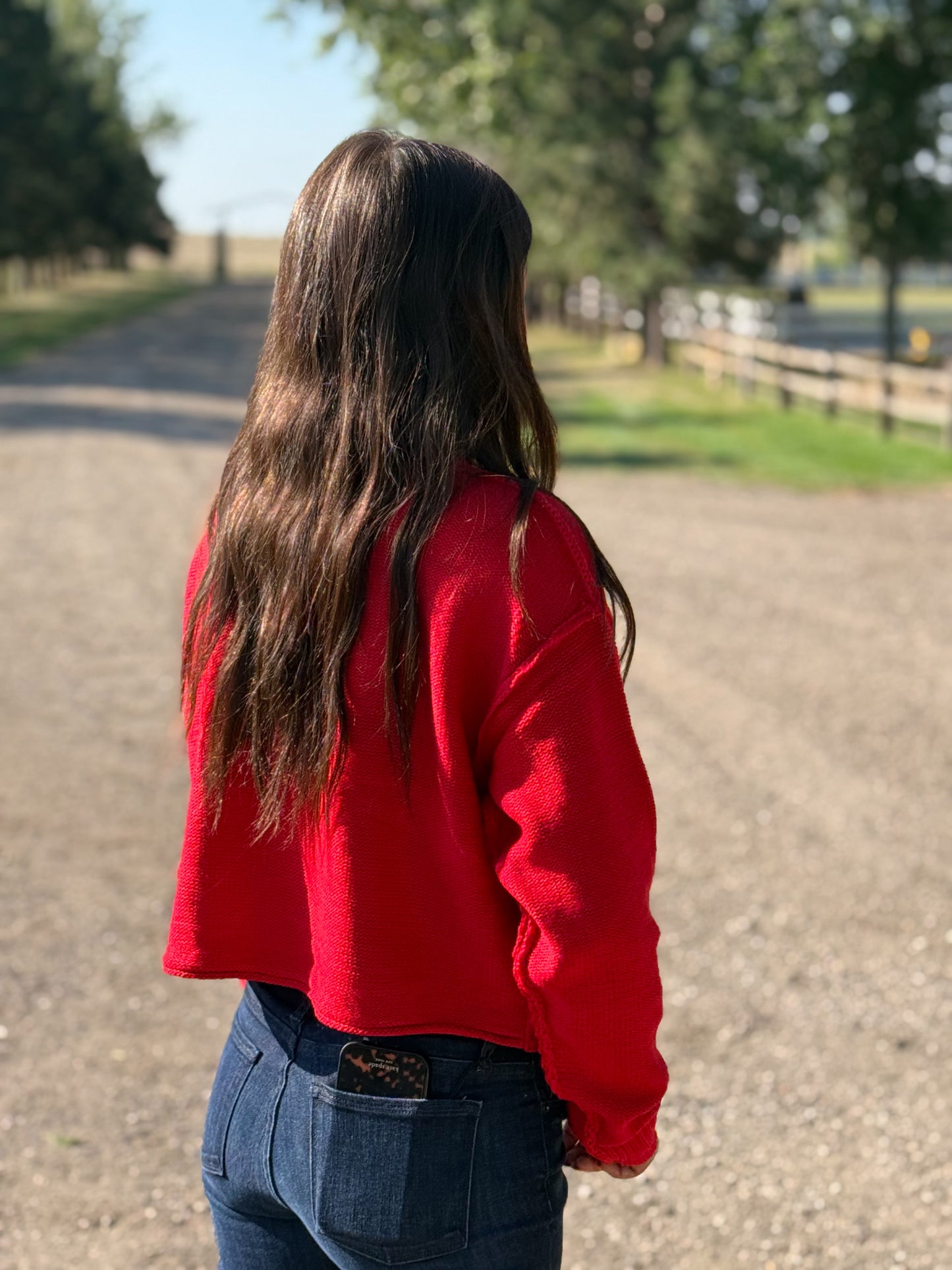 The Cherry Knit Sweater