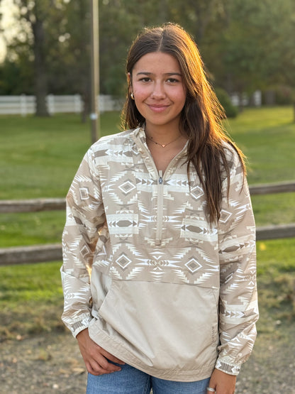 Ariat - Womens Whisper Pullover Jacket - White Pepper