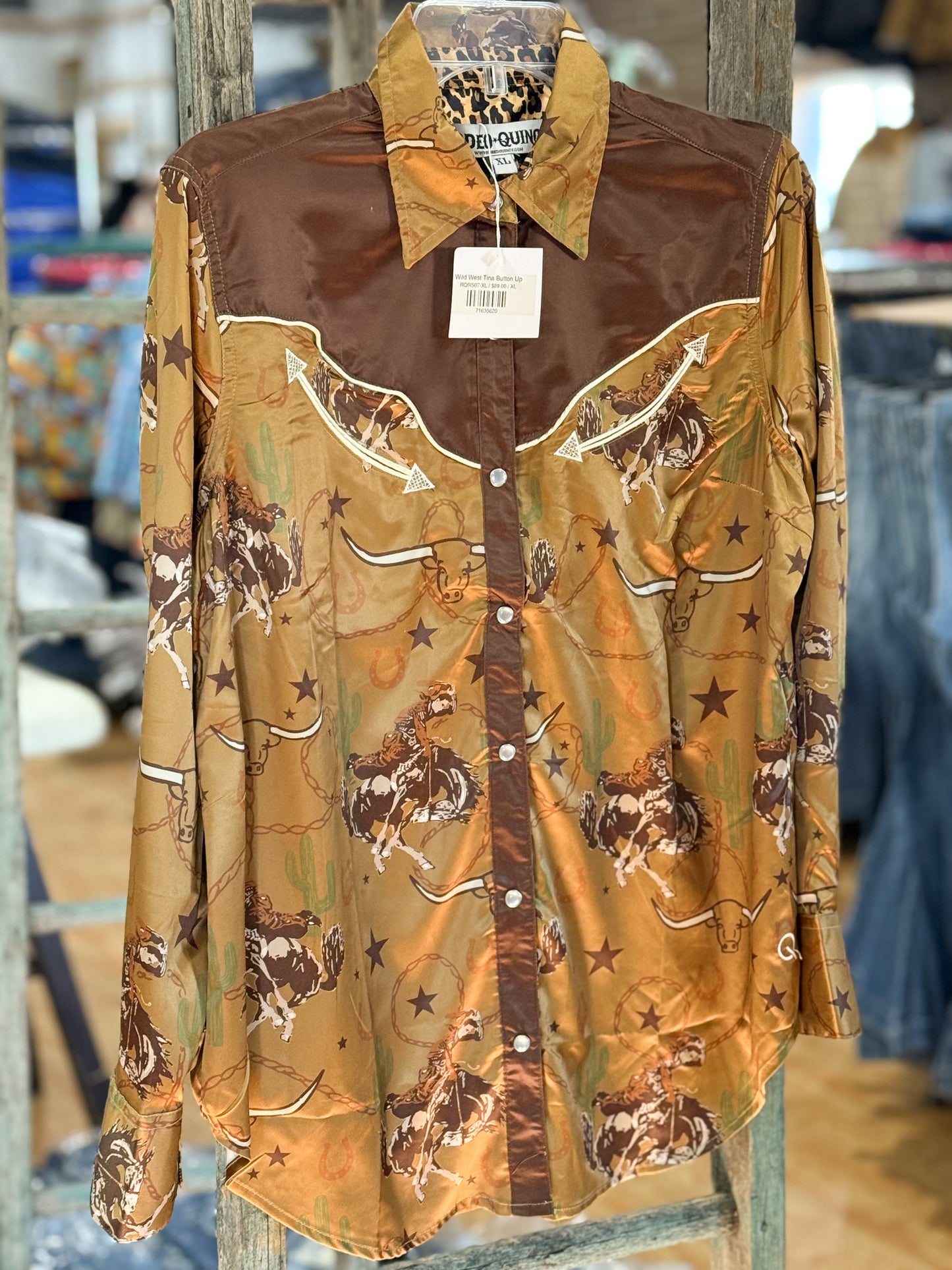 Rodeo Quincy - Wild West Button Up