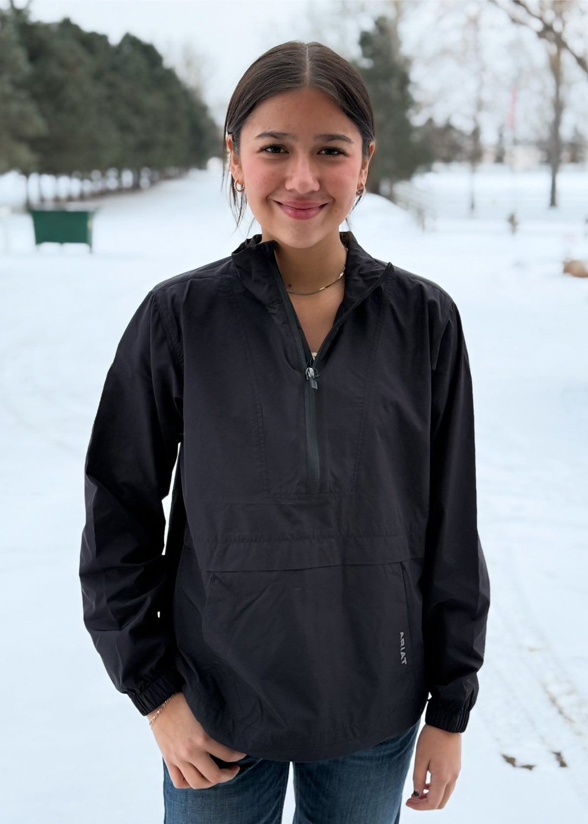 Ariat - Womens Whisper Pullover Jacket Black