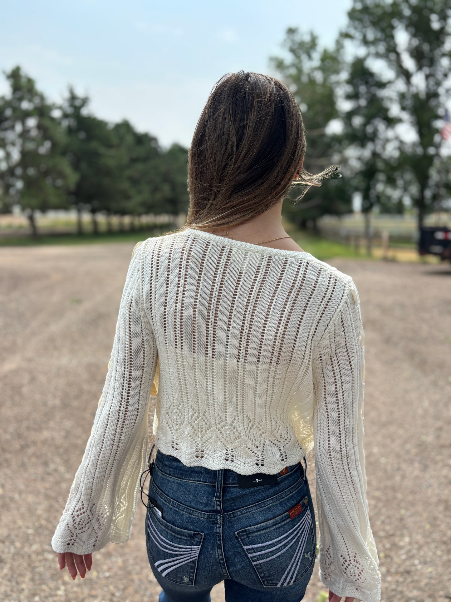 The Bell Cardigan - Off White