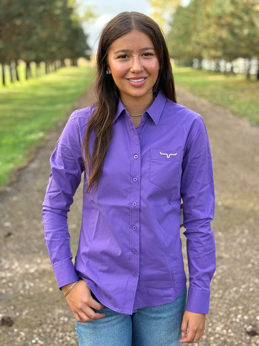 Kimes Ranch - KR Team Shirt - Purple
