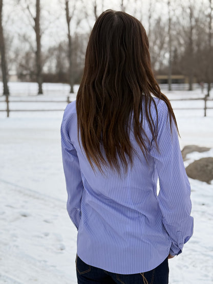 Ariat - Kirby Pro Shirt - Lavender Stripe