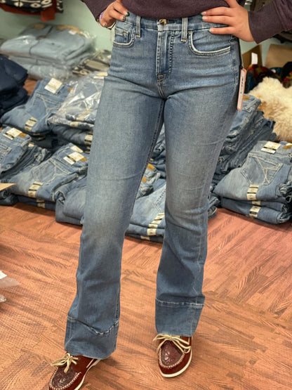 7 For All Mankind JEN7 High Hem Bootcut Jeans