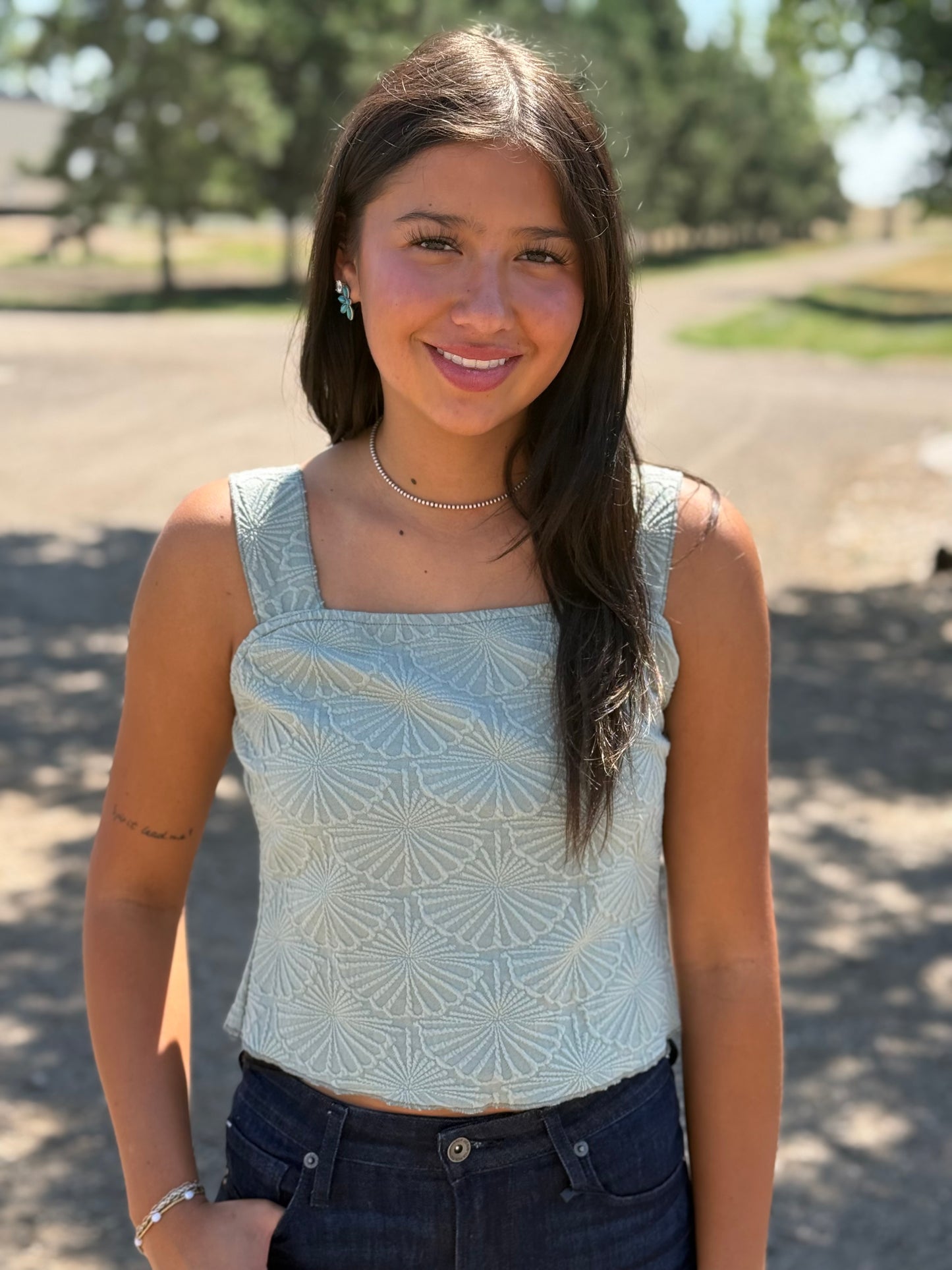 The Lily Top - Sage
